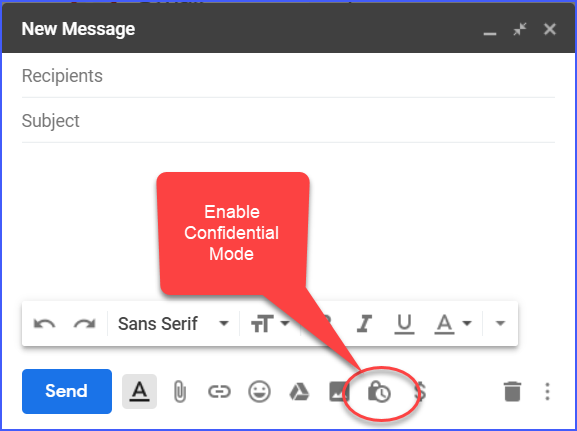 confidentional mode in gmail - Email Security Best Practices