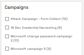 Filtering and Downloading Campaign Reports