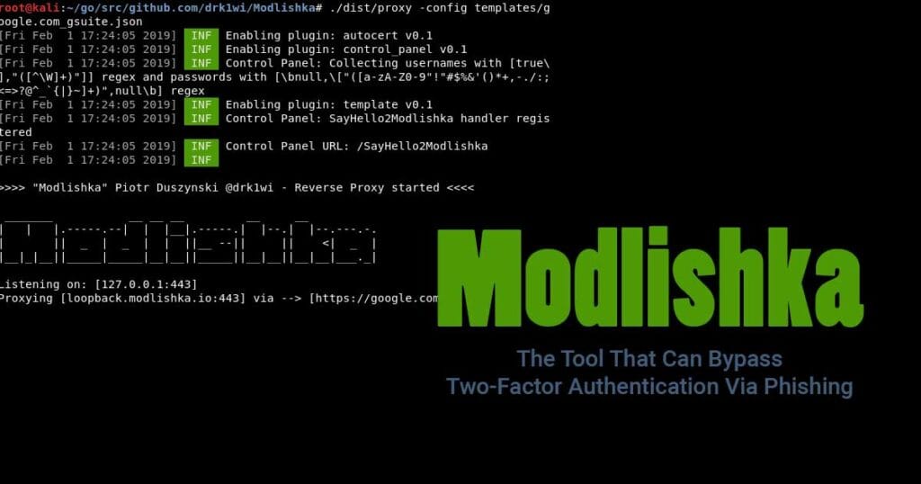 Modlishka - Best Phishing Tool